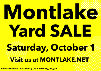 Montlake Yard Sale Advertising 250 x 250