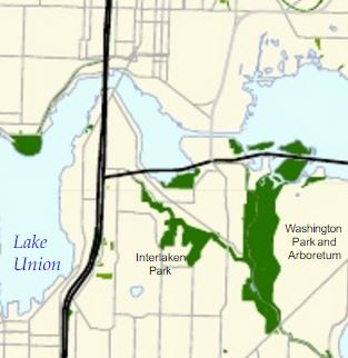 Montlake proposed camping areas